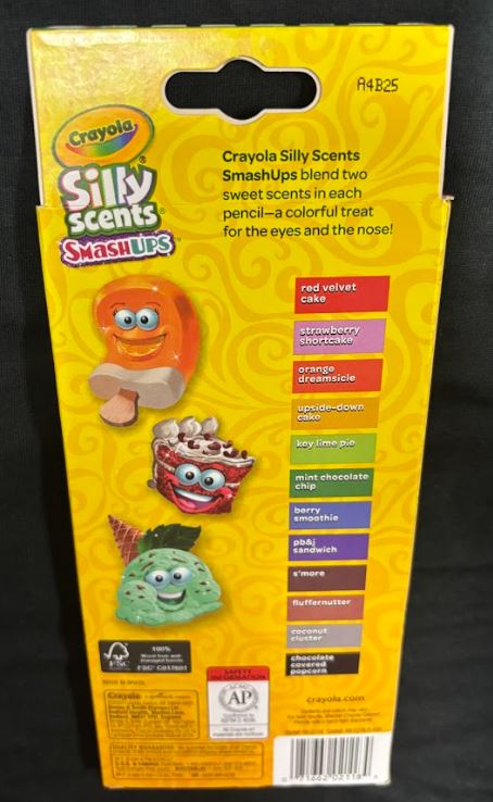 Crayola Silly Scents Smashups Colored Pencils 12