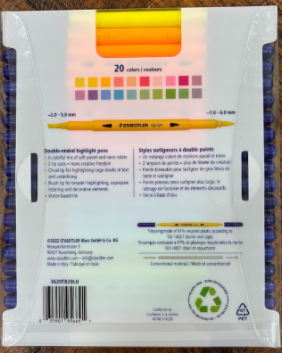 Staedtler Double-ended Highlight Pens