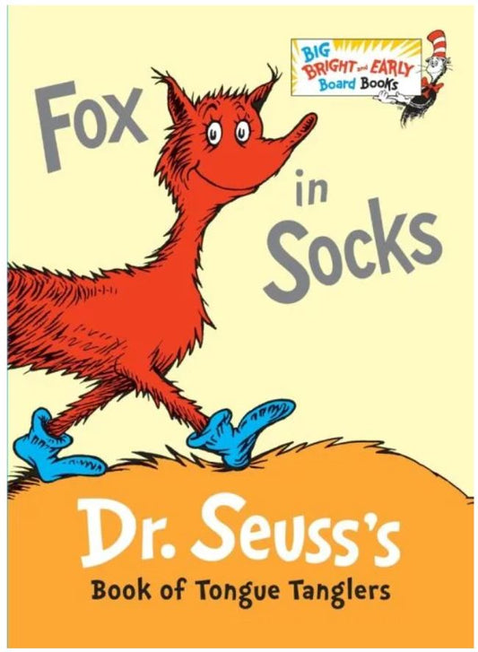 Book-Fox in Sock