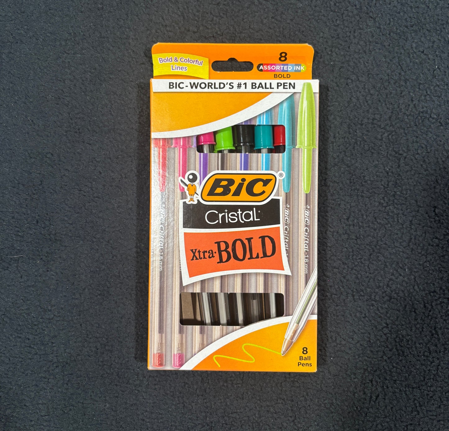 BIC Cristal Xtra-Bold Colored Pens