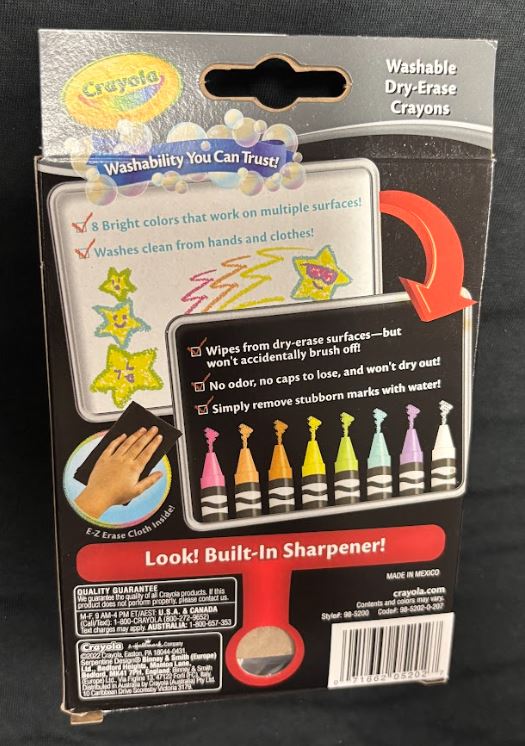Crayola Washable Dry Erase Crayons