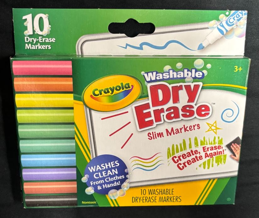 Crayola Washable Slim Dry-Erase Markers 10 pack