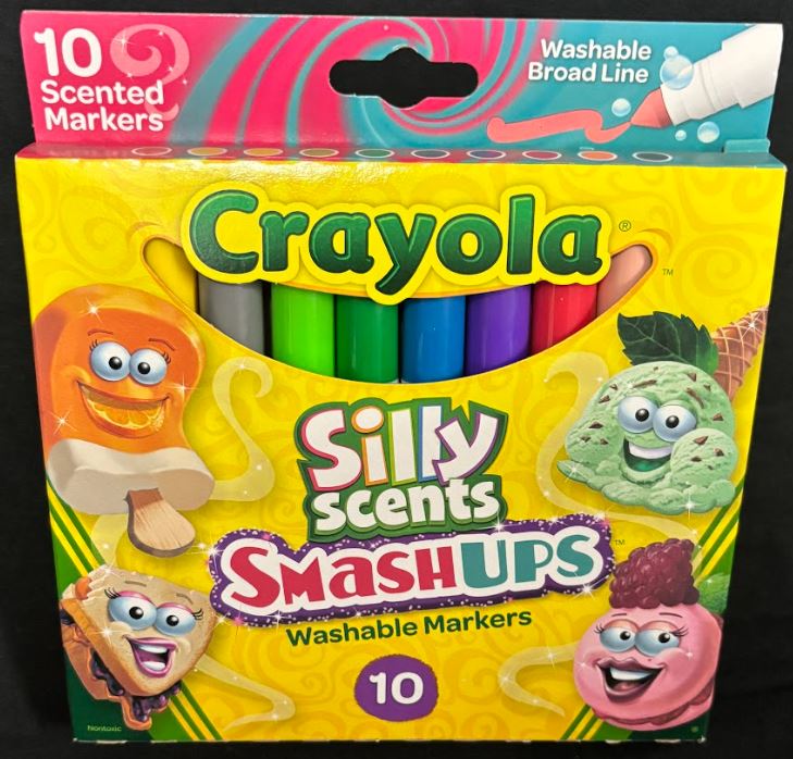 Crayola Silly Scents SmashUps Washable Markers