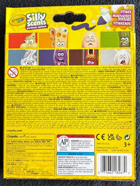 Crayola Silly Scents Washable Markers-Stinky