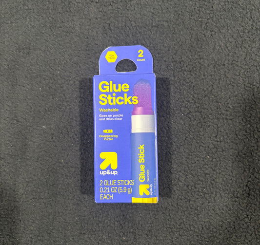 Up & Up Brand Glue Sticks 2 Pack