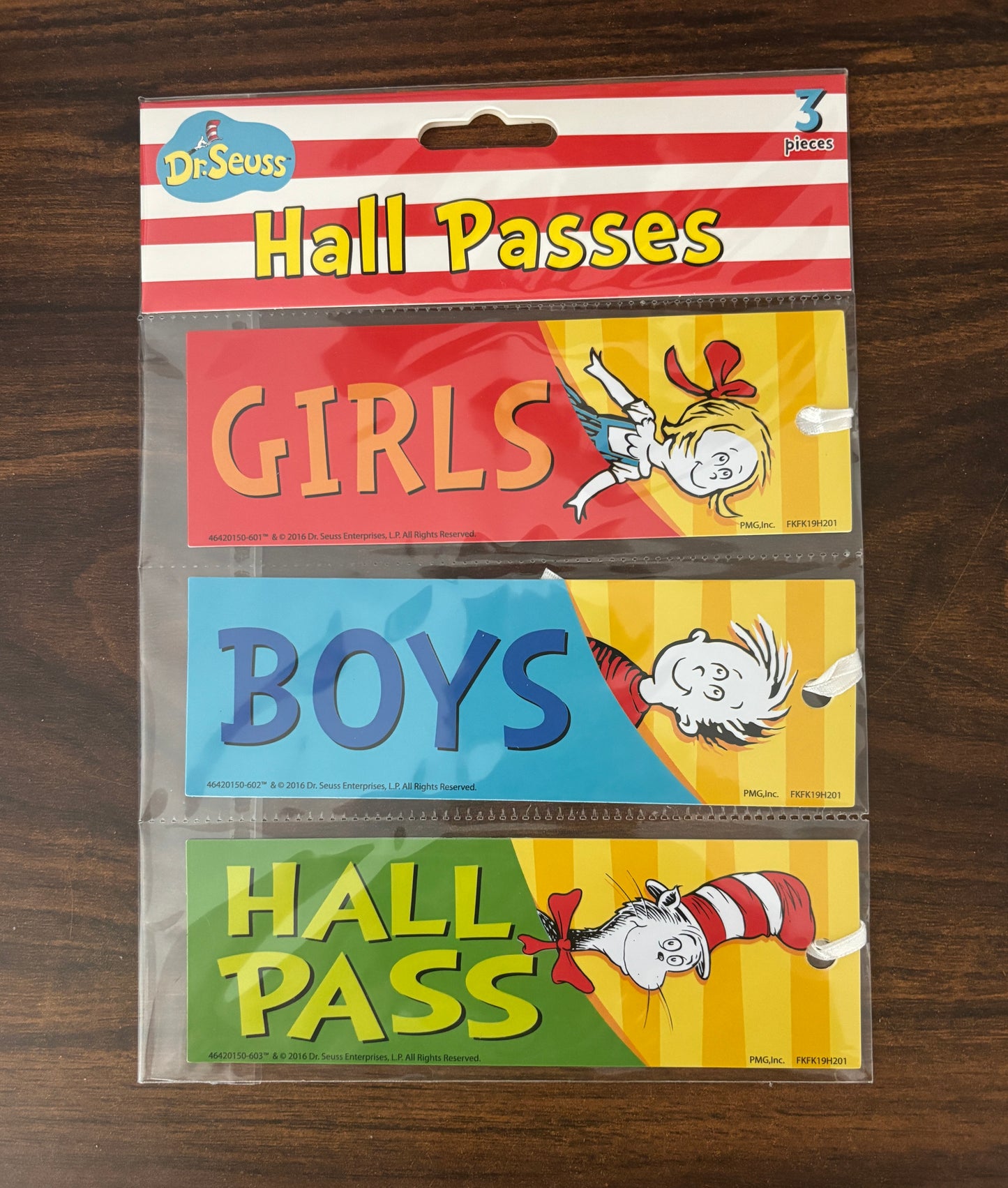 *Hall Passes Dr. Seuss