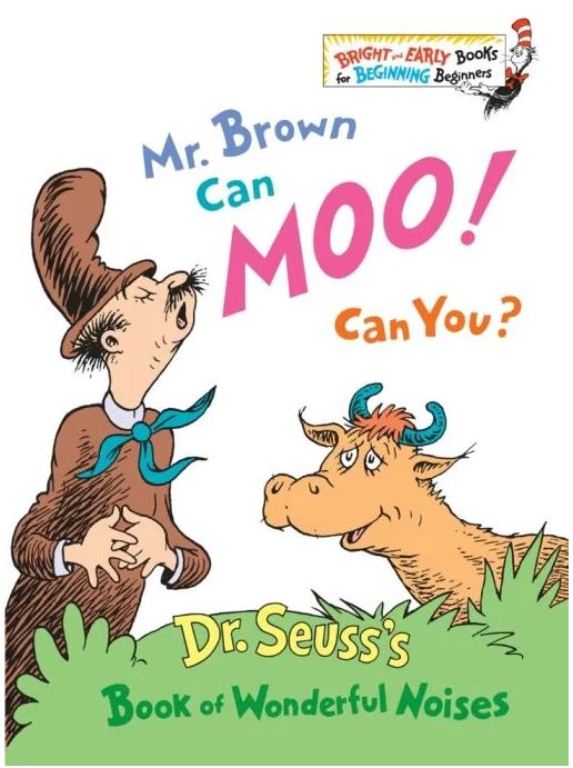 Book-Mr. Brown Can Moo! Can You?