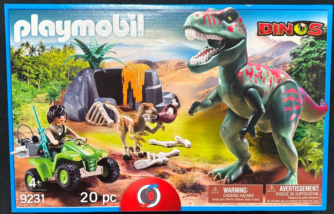 Playmobil Explorer Quad with T-Rex