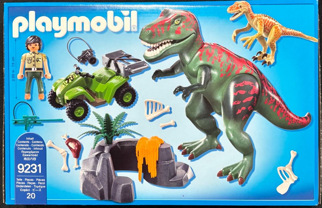 Playmobil Explorer Quad with T-Rex