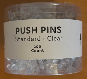 Push Pins 200 Count