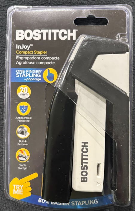 Stapler-Bostich InJoy Stapler-Black