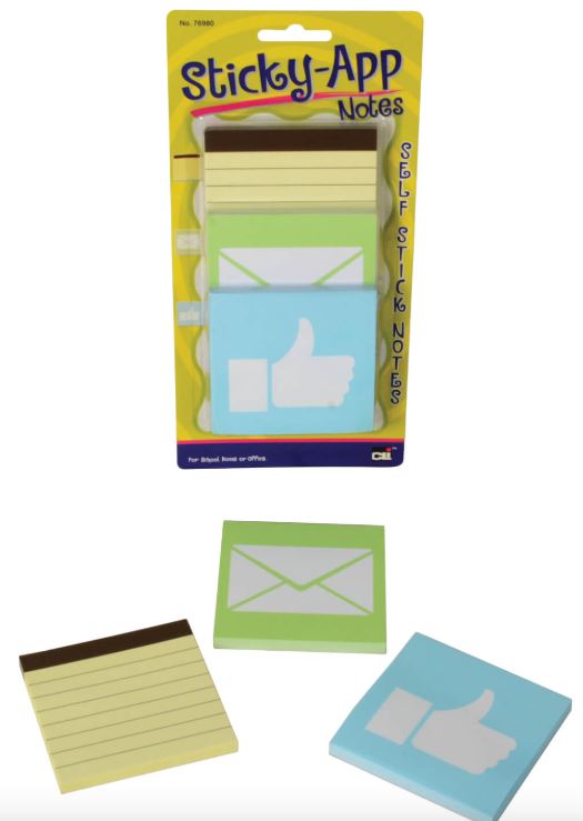 Printed Sticky Notes Set 2