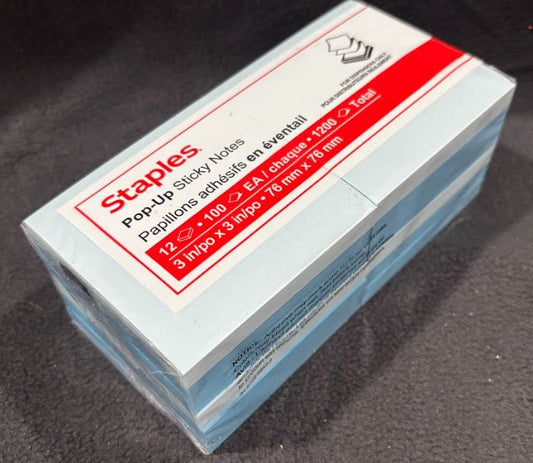 Sticky Notes Pop-Up 3x3 12 pack