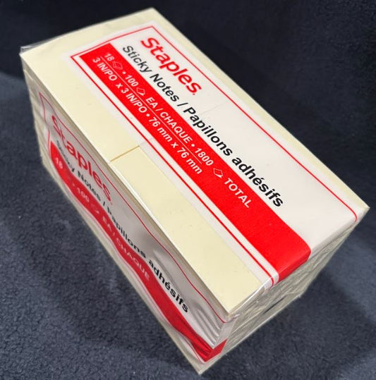 Sticky Notes 3x3 18 pack
