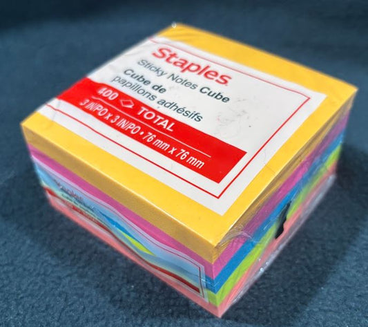 Sticky Note Cube