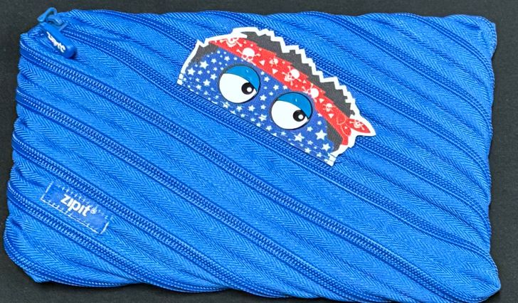Zipit Pencil Bag-Blue