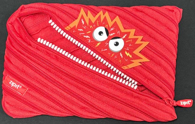 Zipit Pencil Bag-Red